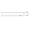 Afx Randolph 50" LED Overbed Wall Light - Satin Nickel Finish - Linen White Shade RAB505400L30ENSN-LW - alternate 2